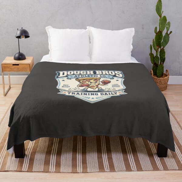 Item preview, "Dough Bros Athletic Co." Boxing Pizza Logo designed and sold by Bluebird Crafted Tee.