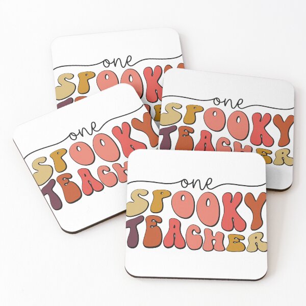Item preview, One Spooky Teacher Retro Groovy designed and sold by suechtmpoa.