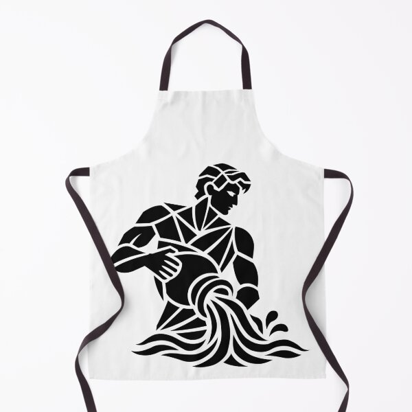 Item preview, Aquarius Zodiac Sign – Minimalist Zodiac Design designed and sold by SivaroStudio.