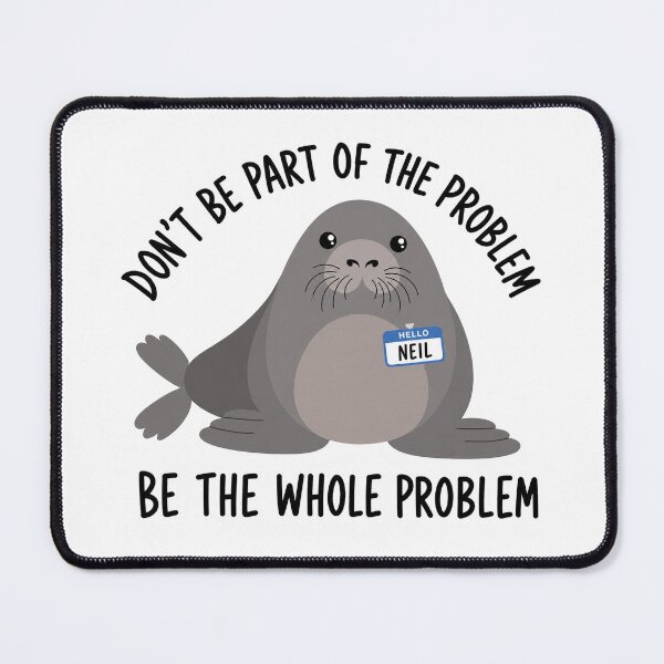 Item preview, Neil The Seal Chaos Club designed and sold by sentfromemily.