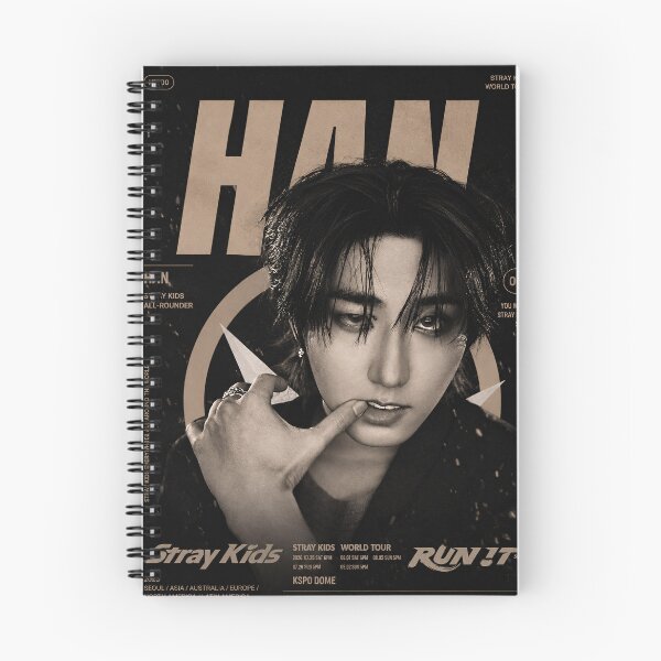 Item preview, Han Stray Kids World Tour RUN IT TEASER IMAGE poster bang chan lee know changbin hyunjin han seungmin IN kpop skz skzoo you make stray kids stay comeback designed and sold by SilkPajamas.