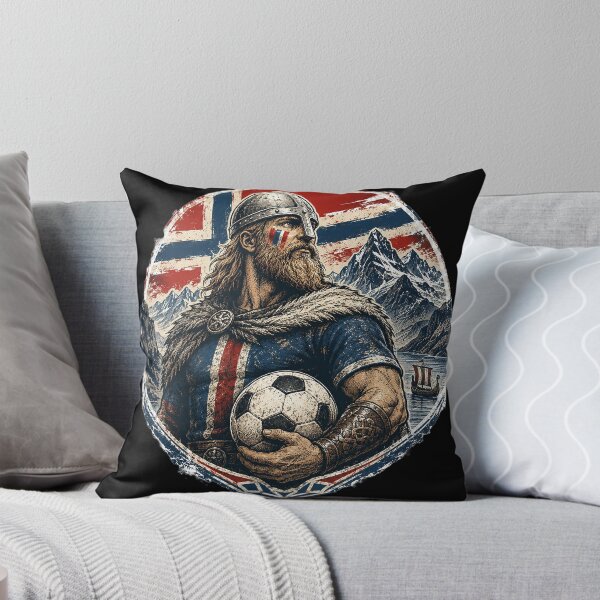 Item preview, Norway Viking Soccer Warrior Heritage designed and sold by JasKei-Designs.