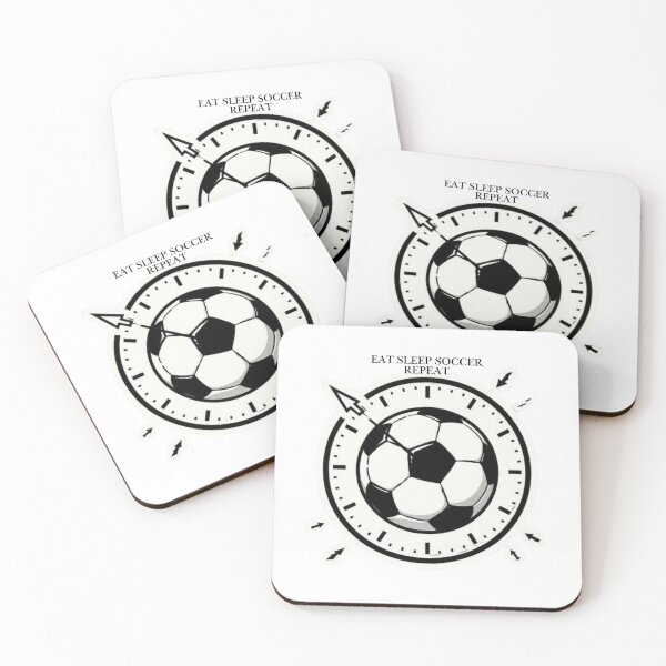 Item preview, Eat Sleep Soccer Repeat Funny Soccer Quote Design designed and sold by SKSSTYLe.
