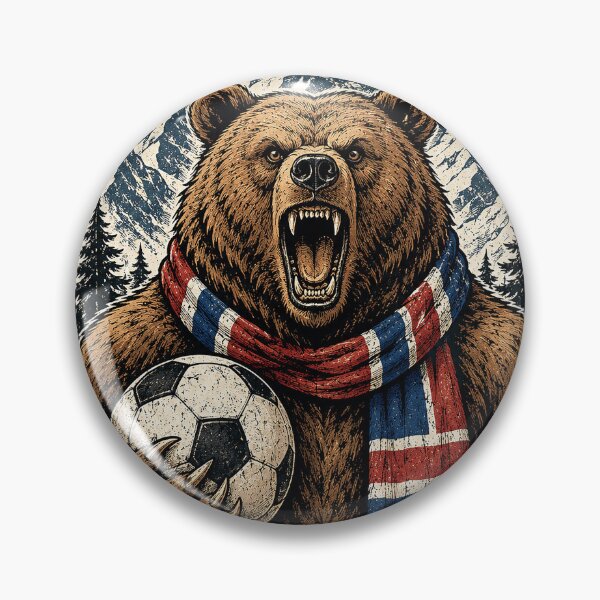 Item preview, Norway Bear Soccer Supporter Pride designed and sold by JasKei-Designs.