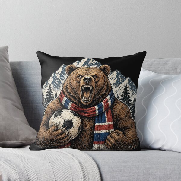 Item preview, Norway Bear Soccer Supporter Pride designed and sold by JasKei-Designs.