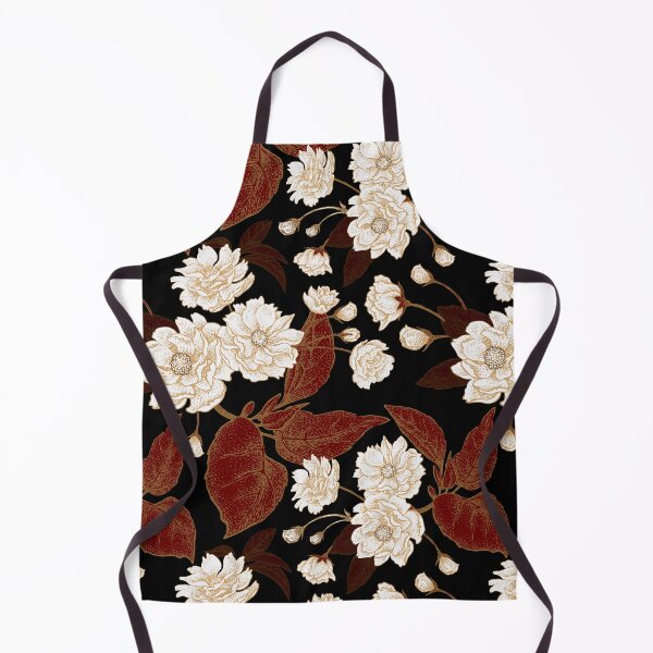Item preview, Black Red Gold chinoiserie seamless pattern designed and sold by SugarCore.