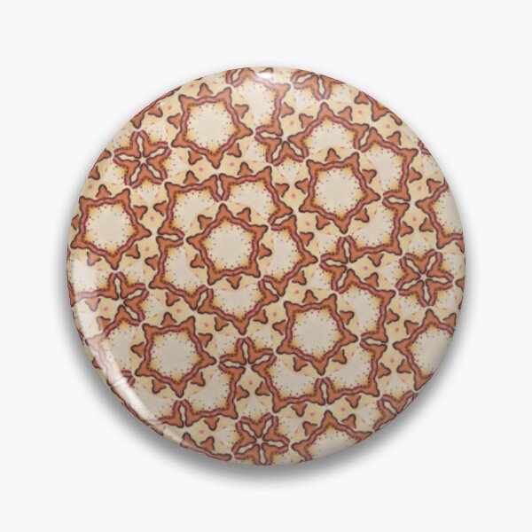 Item preview, Orange Cream Starfish Pattern designed and sold by Shy Fractal Designs.