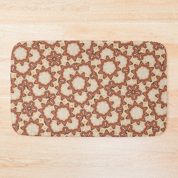 Item preview, Orange Cream Starfish Pattern designed and sold by Shy Fractal Designs.