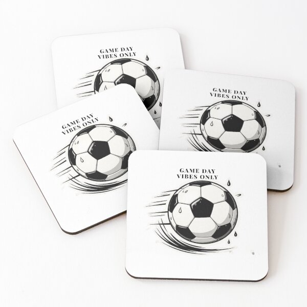 Item preview, Game Day Vibes Only Funny Soccer Quote Design designed and sold by SKSSTYLe.