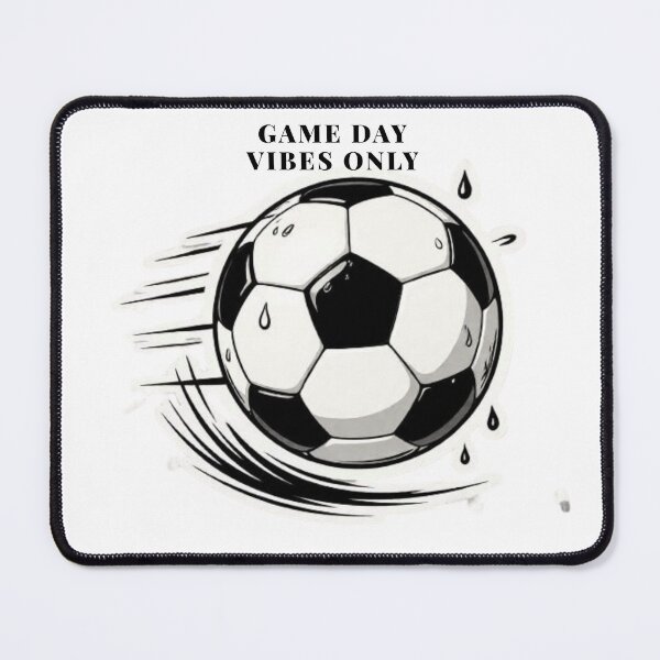 Item preview, Game Day Vibes Only Funny Soccer Quote Design designed and sold by SKSSTYLe.