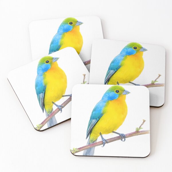 Item preview, Orange-breasted Bunting (Passerina leclancherii) designed and sold by HOMETOWN86.