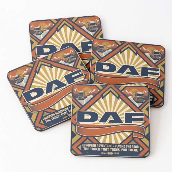 Item preview, DAF Trucks Vintage Logo Design designed and sold by Dimensionality.