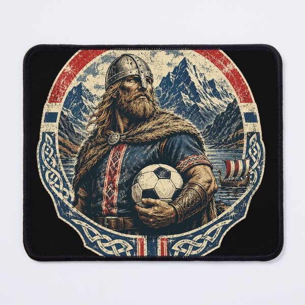 Item preview, Norway Viking Soccer Fjord Warrior designed and sold by JasKei-Designs.