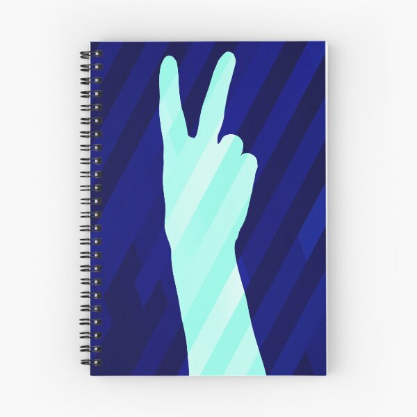 Item preview, Blue on Blue Peace Sign designed and sold by Ellie&CharChar&Evy.