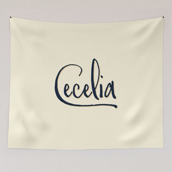 Item preview, CECELIA personalized type design designed and sold by CharlottePlaceArt.
