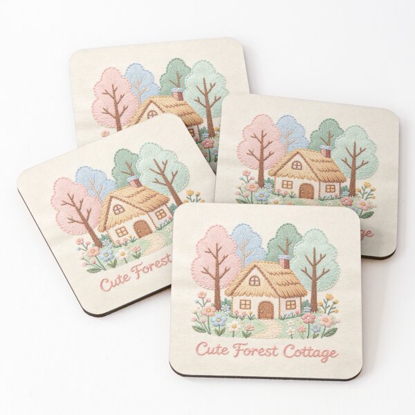 Item preview, Charming cabin in the woods designed and sold by mixoubraw.