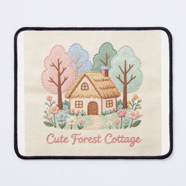 Item preview, Charming cabin in the woods designed and sold by mixoubraw.