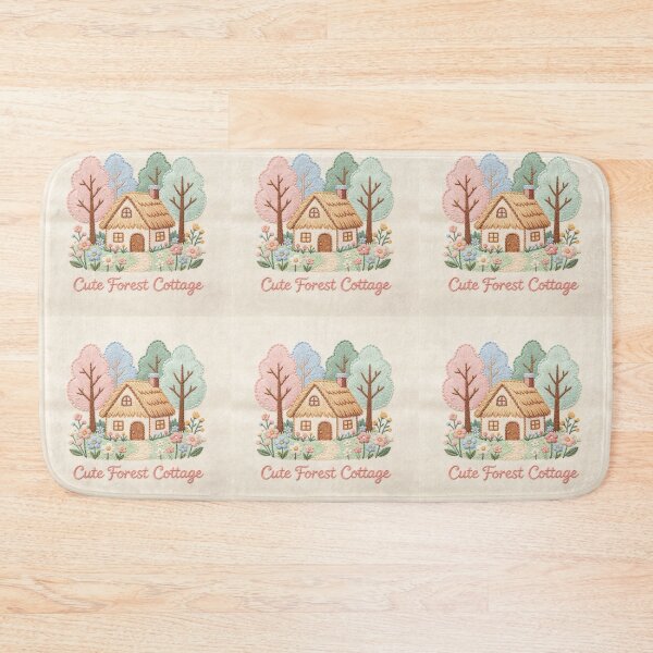 Item preview, Charming cabin in the woods designed and sold by mixoubraw.