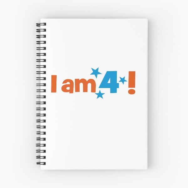 Item preview, I am 4! designed and sold by Vectorqueen.