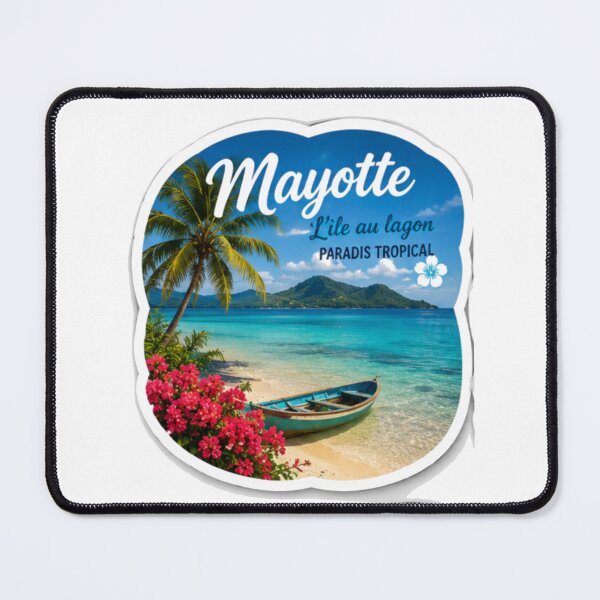 Item preview, Mayotte, an island with a tropical paradise lagoon designed and sold by FoxinhoSoumaila.