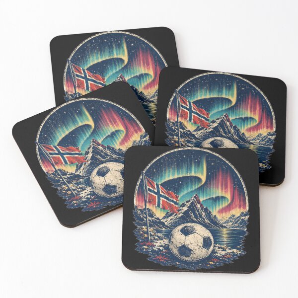 Item preview, Norway Aurora Soccer Mountain Pride designed and sold by JasKei-Designs.