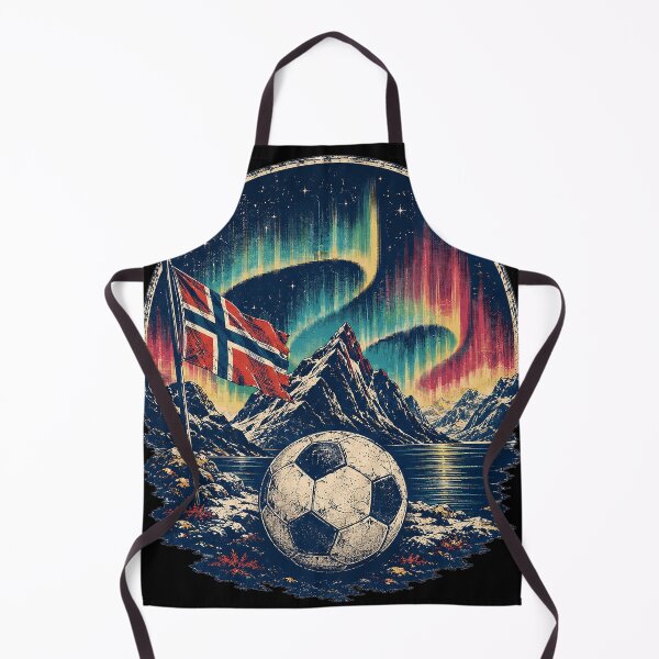 Item preview, Norway Aurora Soccer Mountain Pride designed and sold by JasKei-Designs.