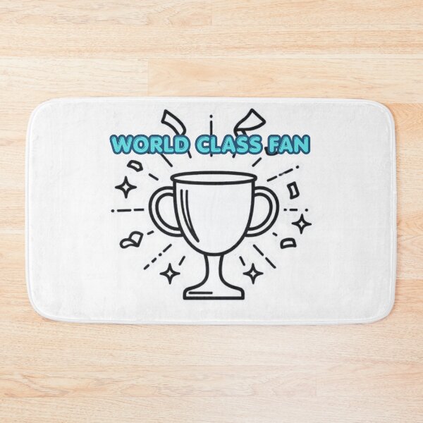 Item preview, World Class Fan Funny Soccer Quote Design designed and sold by SKSSTYLe.