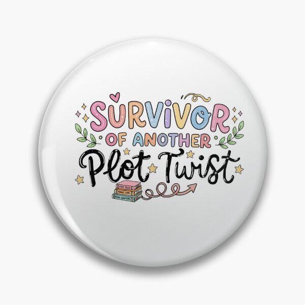 Item preview, Plot Twist Sticker Colorful designed and sold by A Touch Of Cozy Designs.