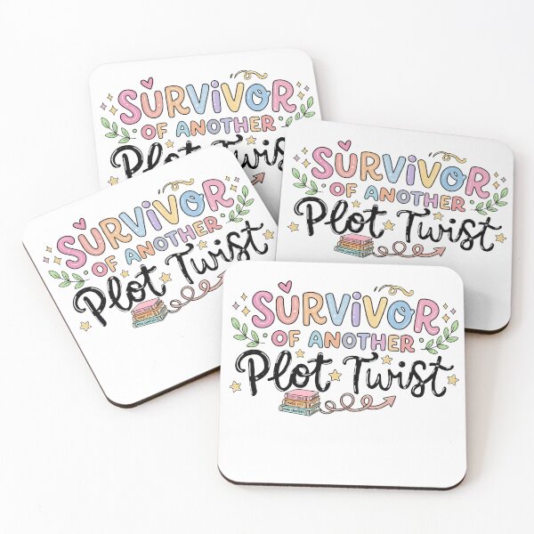 Item preview, Plot Twist Sticker Colorful designed and sold by A Touch Of Cozy Designs.