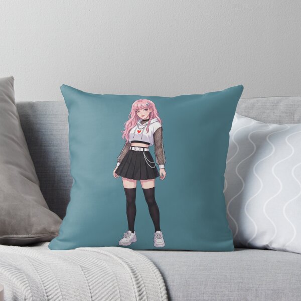 Item preview, Cute Pink-Haired Anime Girl designed and sold by CHRISMARTE.