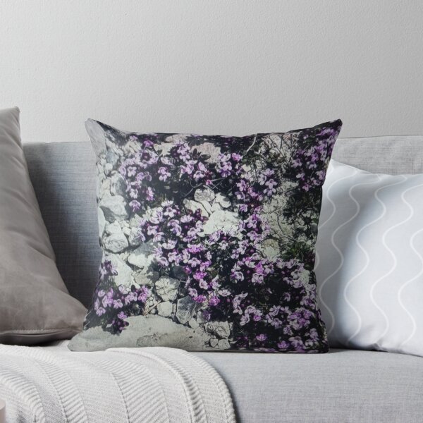 Item preview, Vibrant Flowers Among Rocks designed and sold by vlikdon.