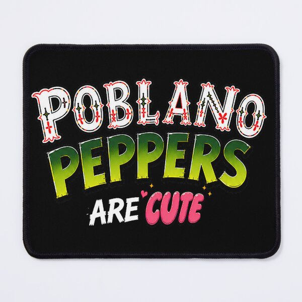 Item preview, Poblano Peppers Are Cute (Black Shirt Edition) designed and sold by Jessie Slamwhorella.
