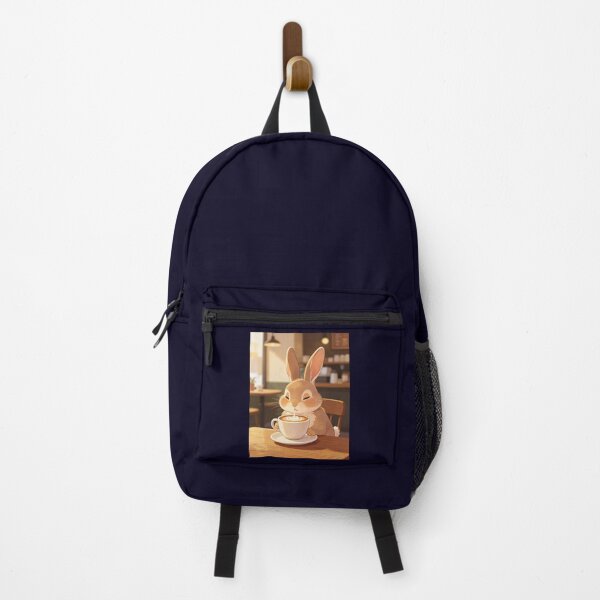 Item preview, Rabbit enjoying an afternoon coffee designed and sold by mixoubraw.