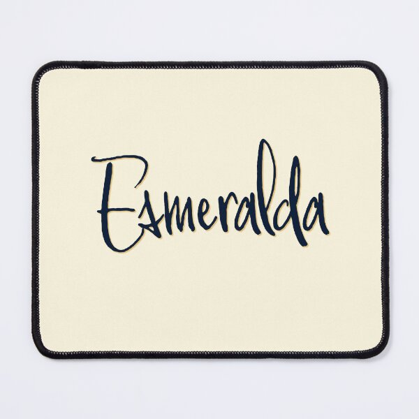 Item preview, ESMERALDA personalized type design designed and sold by CharlottePlaceArt.