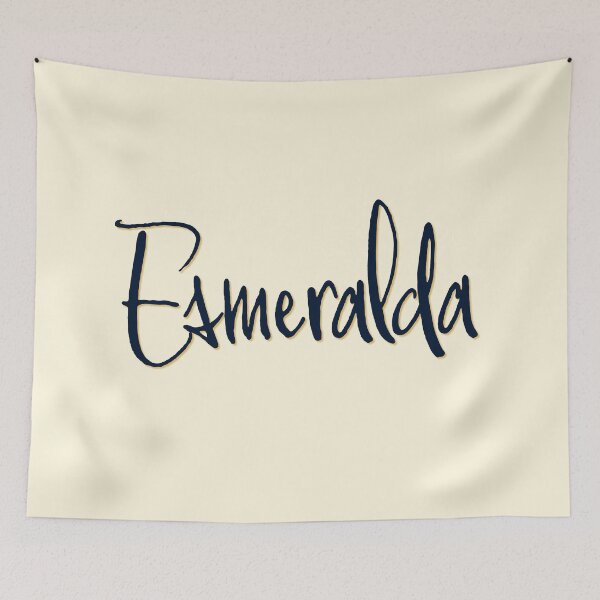 Item preview, ESMERALDA personalized type design designed and sold by CharlottePlaceArt.