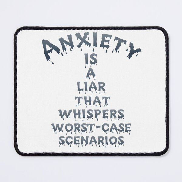 Item preview, Anxiety is a liar designed and sold by AnxieTee420.