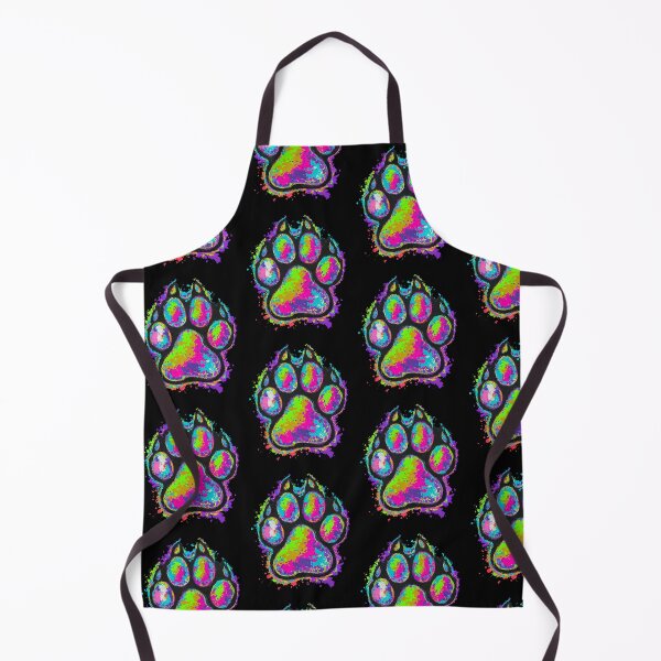 Item preview, Colorful Watercolor Splash Paw Print Art designed and sold by SoyLamderma.