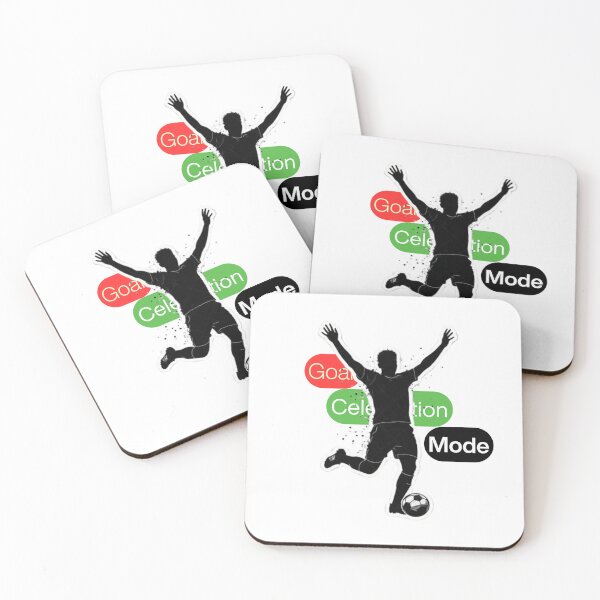 Item preview, Goal Celebration Mode Funny Soccer Quote Design designed and sold by SKSSTYLe.