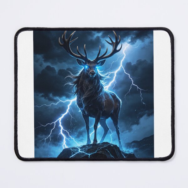 Item preview, majestic stag with leadership, nobility, and strength designed and sold by mixoubraw.