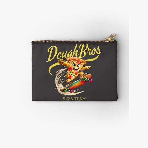 Item preview, DoughBros Pizza Team" Skateboarding Mascot designed and sold by Bluebird Crafted Tee.