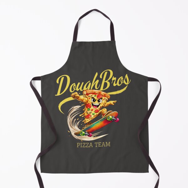 Item preview, DoughBros Pizza Team" Skateboarding Mascot designed and sold by Bluebird Crafted Tee.