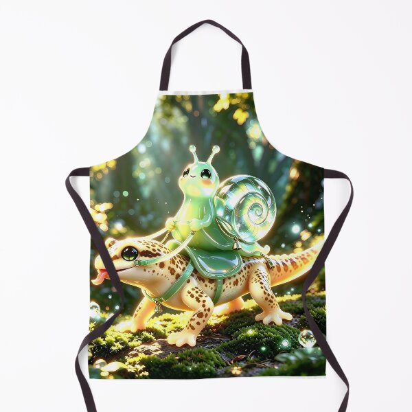 Item preview, The Forest Expedition - Leptopoma Nitidum Riding a Gecko designed and sold by ABYSSLAB.