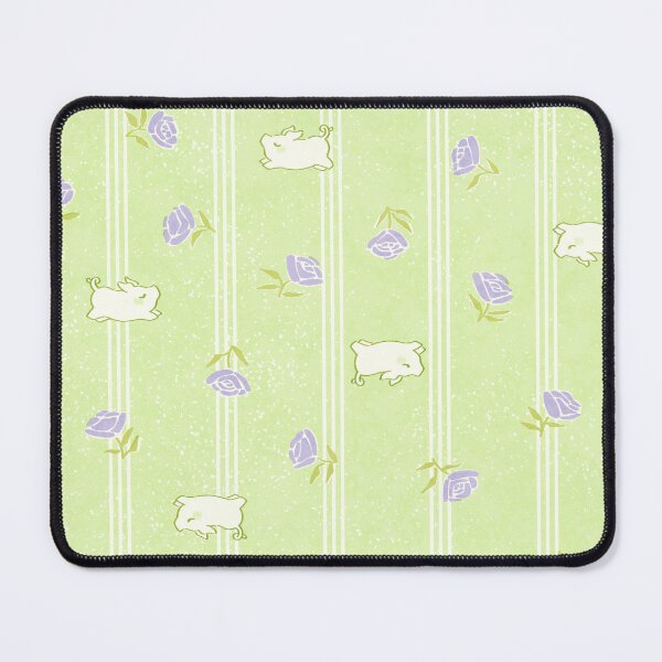 Item preview, Feed Sack Floral With Piglets - e4f6bb designed and sold by knitetgantt.