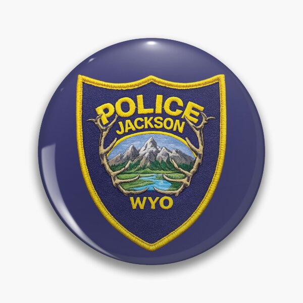 Item preview, Jackson Wyoming Police Department designed and sold by LockedUp.