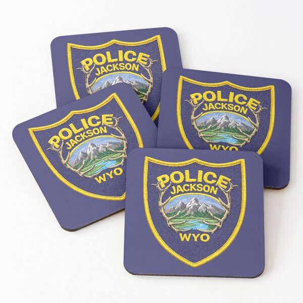 Aperçu de l'œuvre Département de police de Jackson, Wyoming créée et vendue par LockedUp.