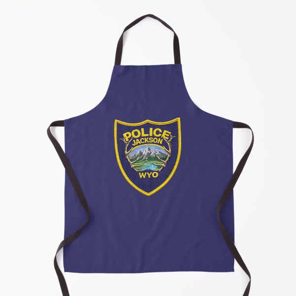 Aperçu de l'œuvre Département de police de Jackson, Wyoming créée et vendue par LockedUp.