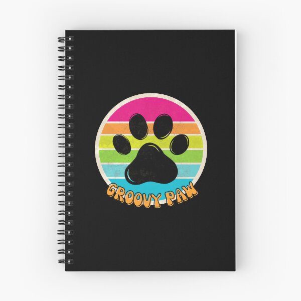 Item preview, Retro Groovy Paw Print Vintage Sun designed and sold by SoyLamderma.