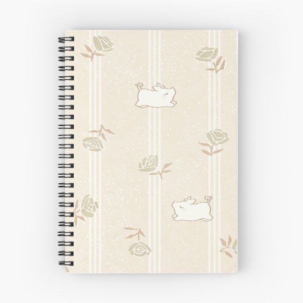 Item preview, Feed Sack Floral With Piglets - f5edde designed and sold by knitetgantt.