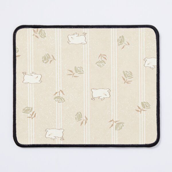 Item preview, Feed Sack Floral With Piglets - f5edde designed and sold by knitetgantt.