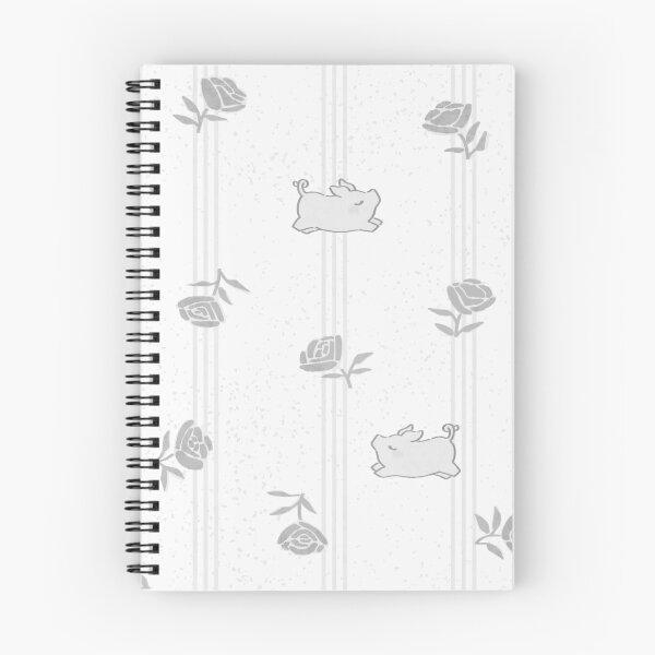 Item preview, Feed Sack Floral With Piglets - fdfdfd designed and sold by knitetgantt.